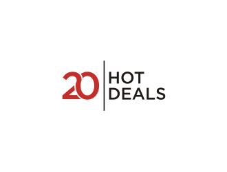 20 Hot Deals logo design by rief