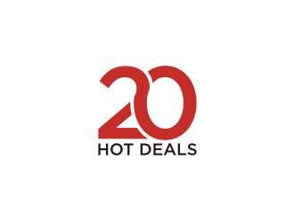 20 Hot Deals logo design by rief