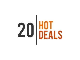 20 Hot Deals logo design by wongndeso