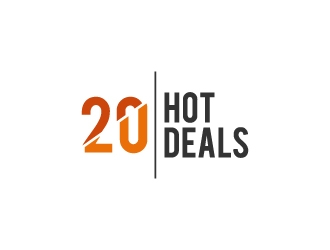 20 Hot Deals logo design by wongndeso