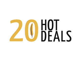 20 Hot Deals logo design by VissartMedia