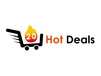20 Hot Deals logo design by Suvendu