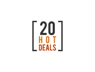 20 Hot Deals logo design by wongndeso