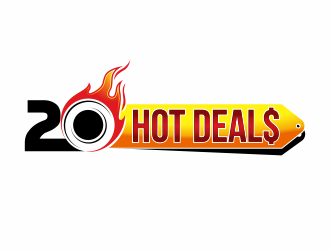 20 Hot Deals logo design by agus