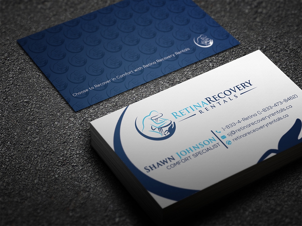 Retina Recovery Rentals logo design by aamir