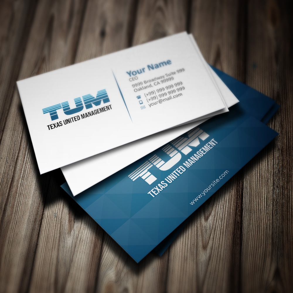 (TUM) Texas United Management Corp. logo design by mletus