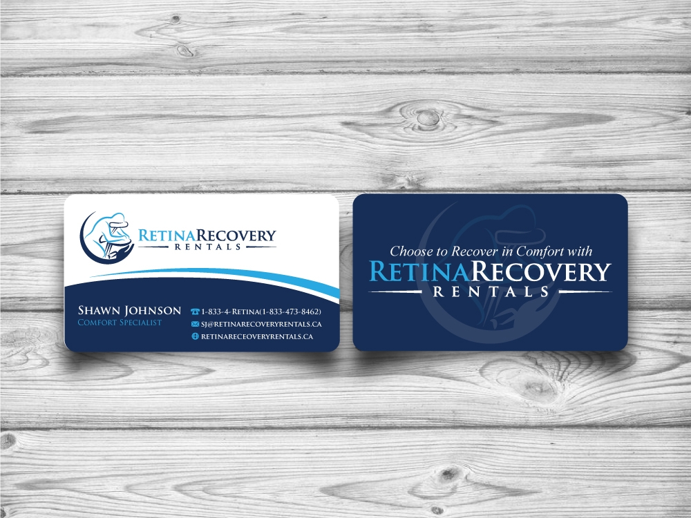 Retina Recovery Rentals logo design by jaize