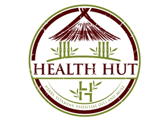 Health Hut logo design by shere
