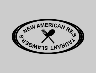SLAWGERS New American Restaurant logo design by naldart