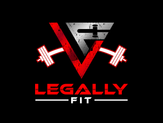 Legally Fit logo design by MUNAROH