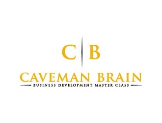 Caveman Brain Business Development Master Class logo design by maserik