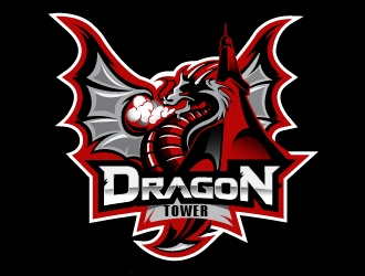 Dragon Tower logo design by Suvendu