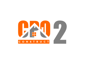 CPO² construct logo design by amazing