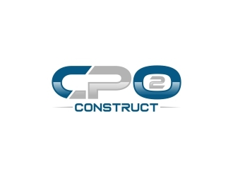 CPO² construct logo design by MRANTASI
