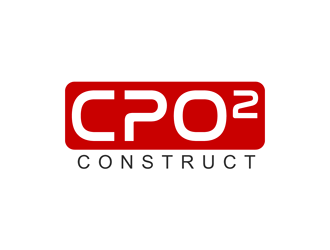 CPO² construct logo design by enzidesign