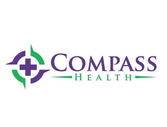 Compass Health logo design by ElonStark