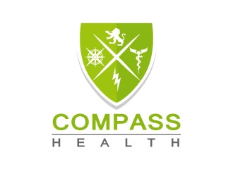 Compass Health logo design by zamzam