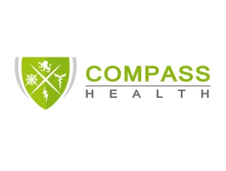 Compass Health logo design by zamzam