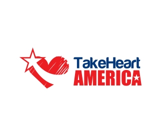 Take Heart America logo design by MarkindDesign