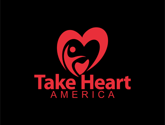 Take Heart America logo design by enzidesign