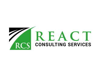 React Consulting Services - We also use RCS logo design by lexipej