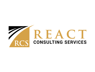 React Consulting Services - We also use RCS logo design by lexipej