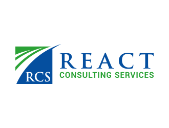 React Consulting Services - We also use RCS logo design by lexipej
