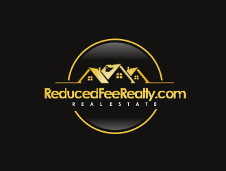 ReducedFeeRealty.com logo design by Greenlight