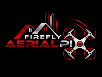 Firefly Aerial Pix logo design by DreamLogoDesign