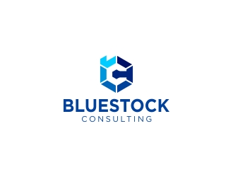 Bluestock Consulting logo design by CreativeKiller