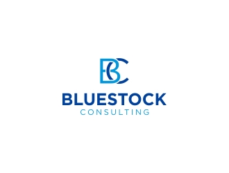 Bluestock Consulting logo design by CreativeKiller