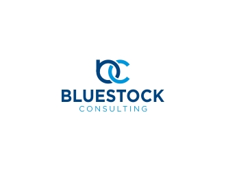 Bluestock Consulting logo design by CreativeKiller