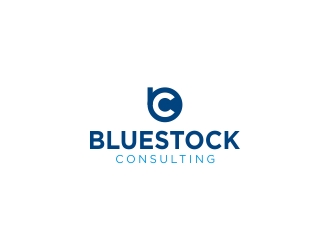 Bluestock Consulting logo design by CreativeKiller