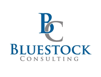 Bluestock Consulting logo design by ElonStark