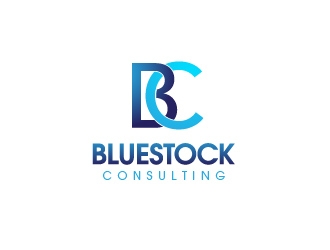 Bluestock Consulting logo design by usef44