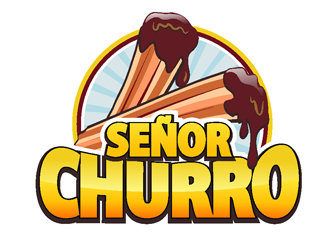 Señor Churro logo design by coco