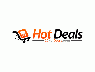 20 Hot Deals logo design by lestatic22