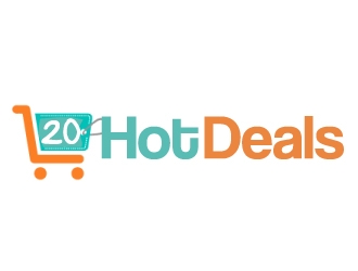 20 Hot Deals logo design by ElonStark
