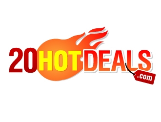 20 Hot Deals logo design by jaize