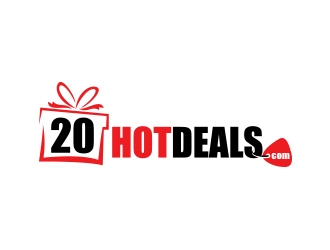 20 Hot Deals logo design by MarkindDesign