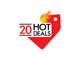 20 Hot Deals logo design by Andri
