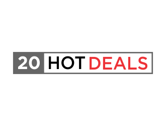 20 Hot Deals logo design by akhi