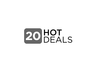 20 Hot Deals logo design by akhi