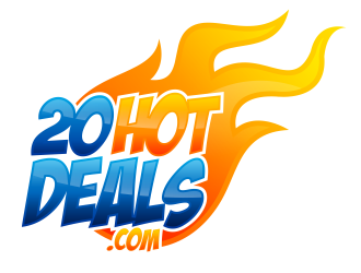 20 Hot Deals logo design by Realistis