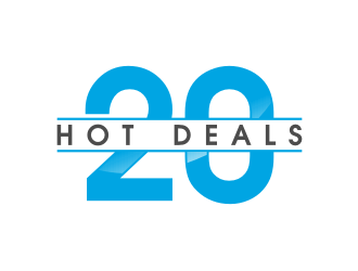20 Hot Deals logo design by Landung