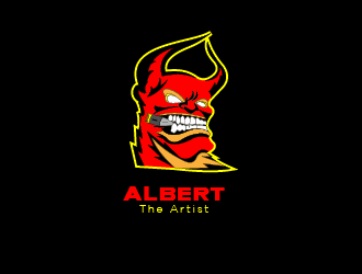 Albert The Artist logo design by AnuragYadav