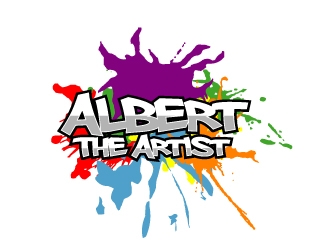 Albert The Artist logo design by ElonStark