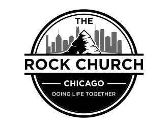 Rock Church Chicago logo design by dibyo