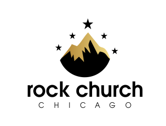 Rock Church Chicago logo design by JessicaLopes