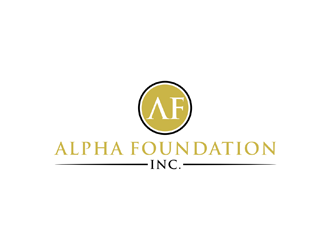 Alpha Foundation, Inc. logo design by johana